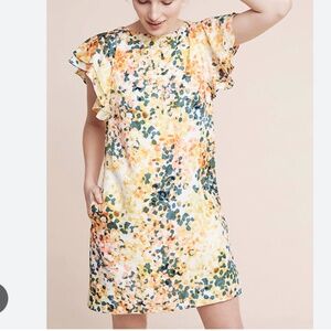 Donna Morgan Flutter Sleeve Dress from Anthropologie Size 4